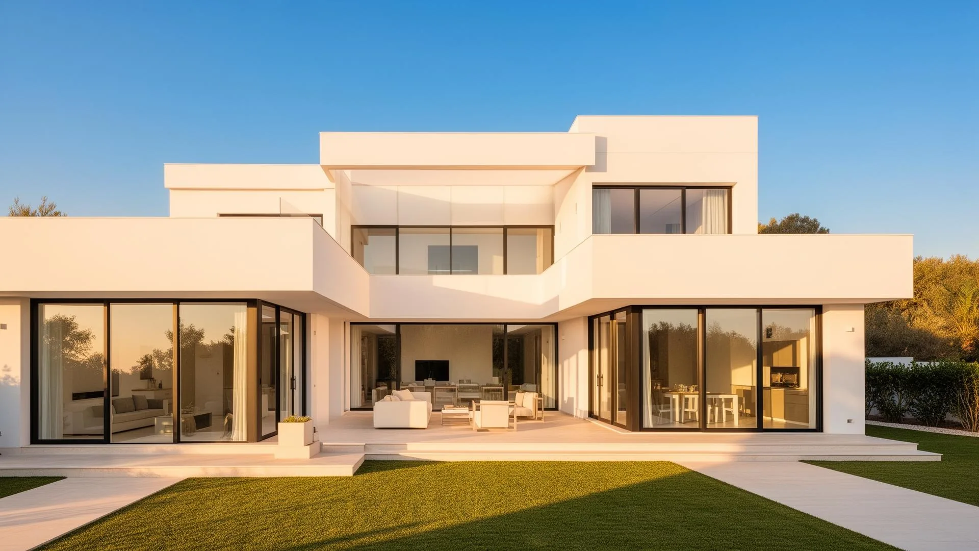 Casa moderna luminosa lista para venta rápida