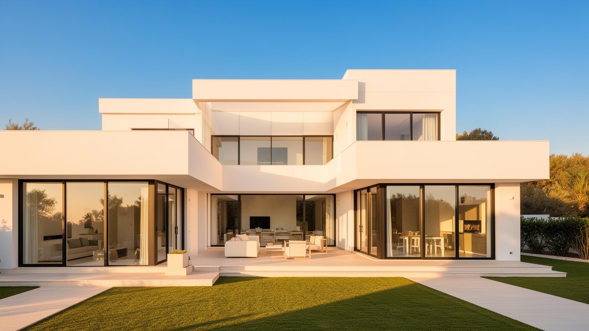 Casa moderna luminosa lista para venta rápida